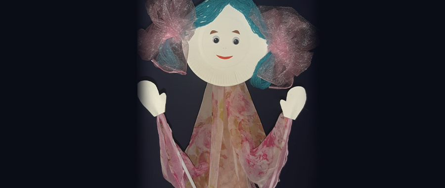 Основы кукловождения.  Изготовление театральной куклы из бумажной тарелки